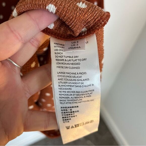 Urban Outfitters Polka Dot Body Con Dress Small - Picture 11 of 14